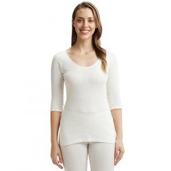 JOCKEY LADIES THERMAL INNER SET 3/4 SLEEVE (WHITE, CHARCOLE, BLACK AND SKIN COLOR)