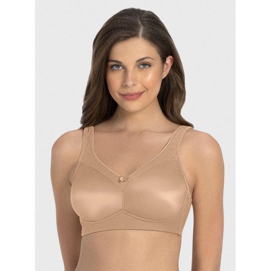 AMANTE BRA -BRA78001 Elegant Support Minimiser Non-padded & Non-wired Bra AMANTE BRA -BRA78001 Elegant Support Minimiser Non-padded & Non-wired Bra
