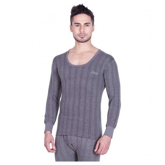 Lux Inferno Mens Cotton Thermal Top Inner Warmer ROUND NECK
