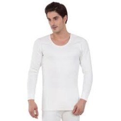 JOCKEY THERMAL INNER FOR MEN - ROUND NECK FULL SLEEVE (COLOUR- WHITE)   J-2401